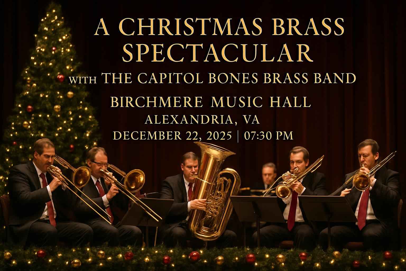 A Christmas Brass Spectacular With The Capitol Bones Brass Band