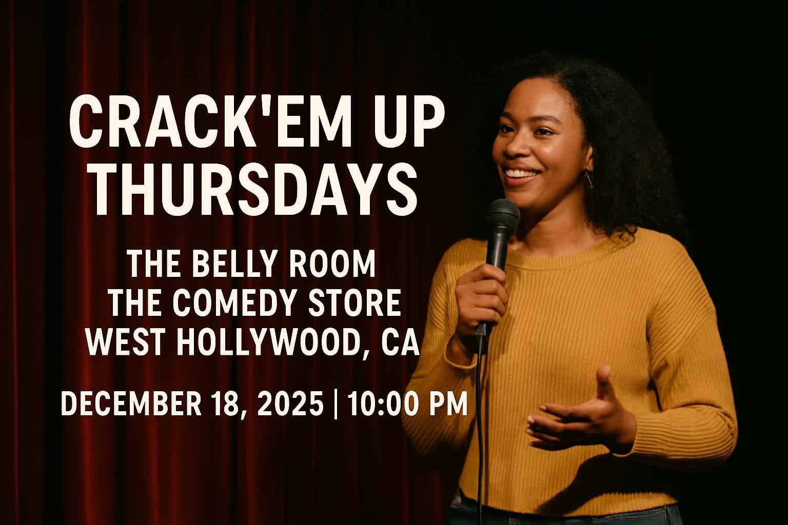 Crack’Em Up Thursdays