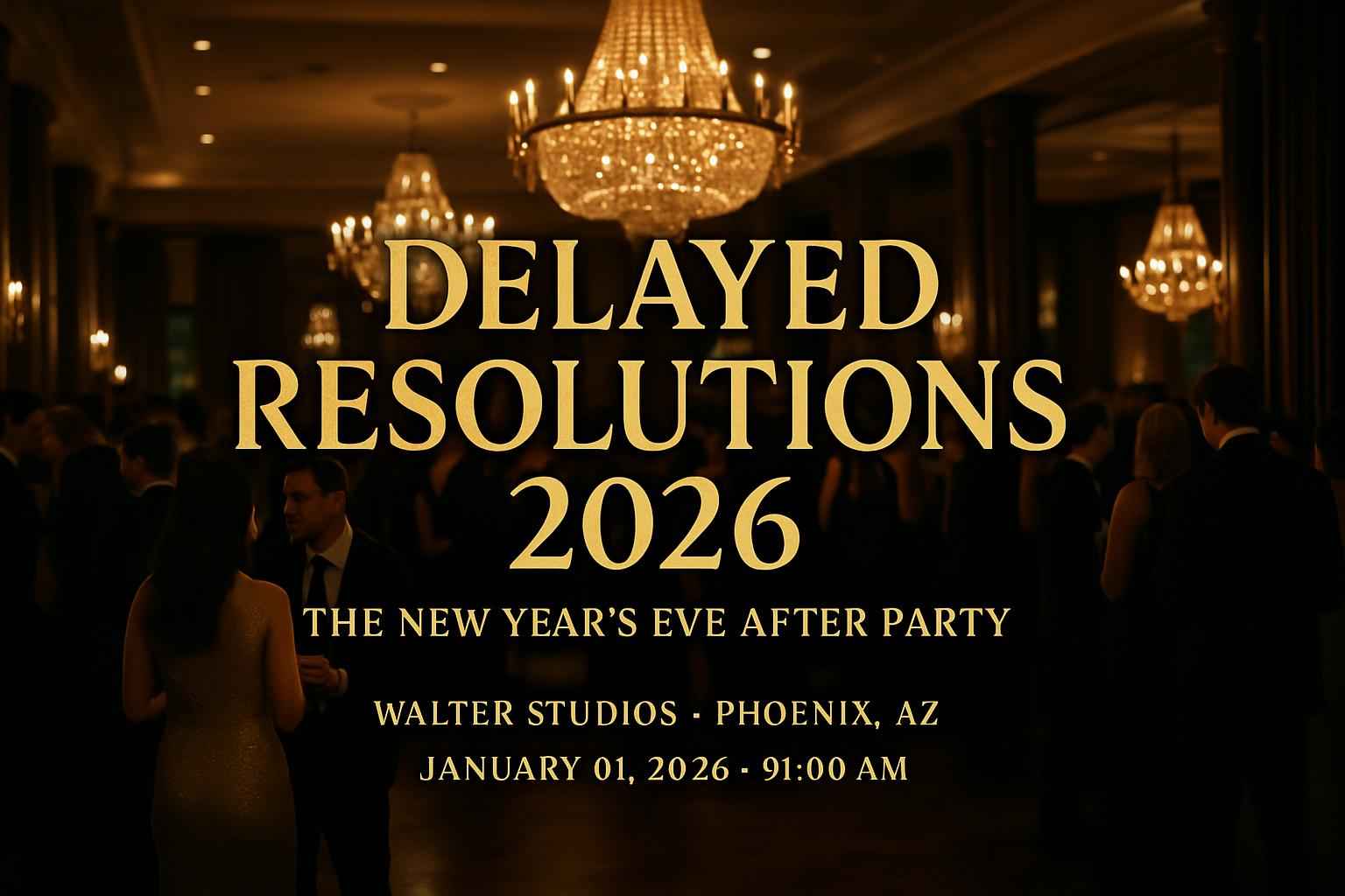 Delayed Resolutions 2026: The New Years Eve After Party