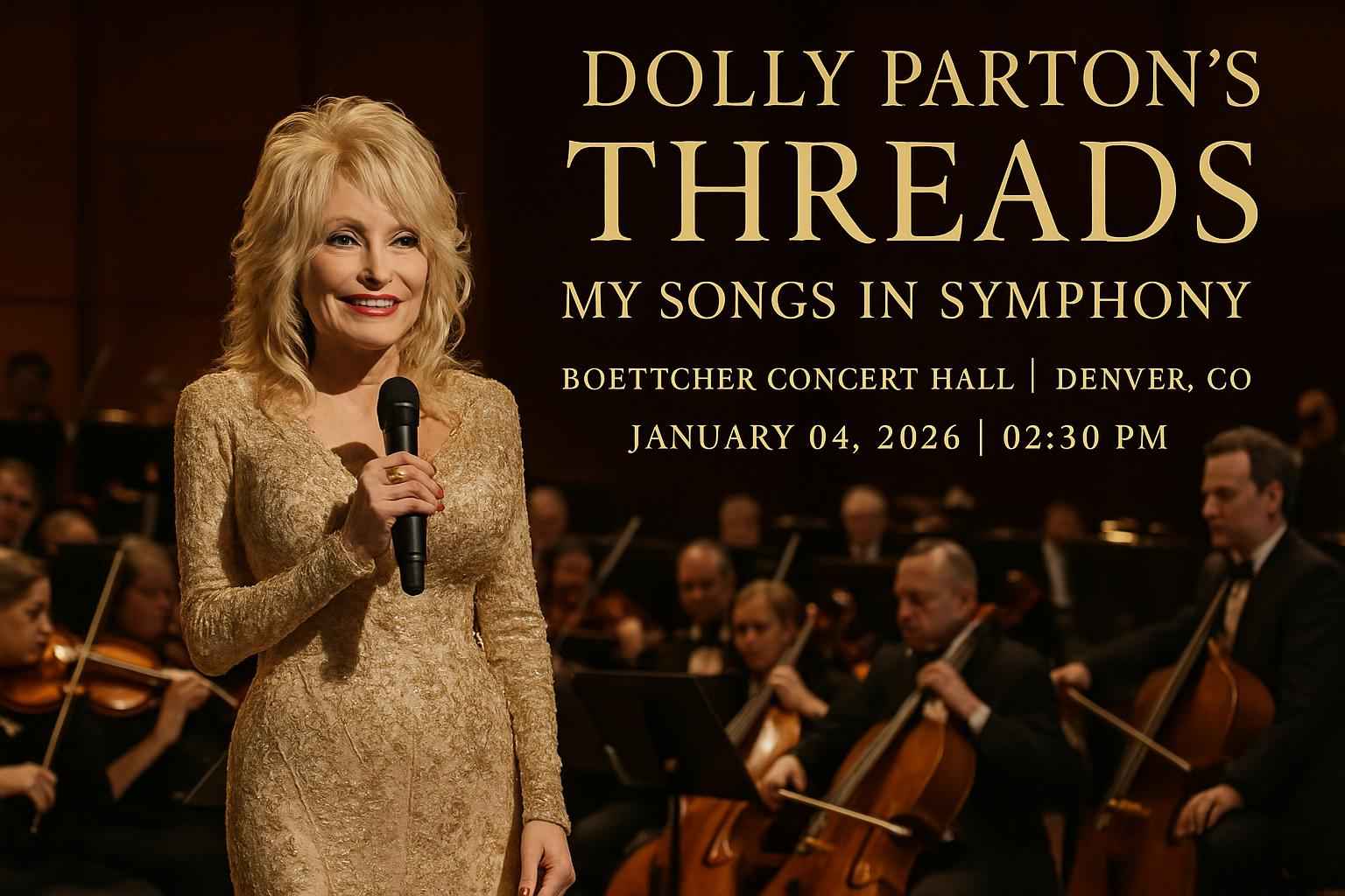 Dolly Parton’s Threads – My Songs in Symphony