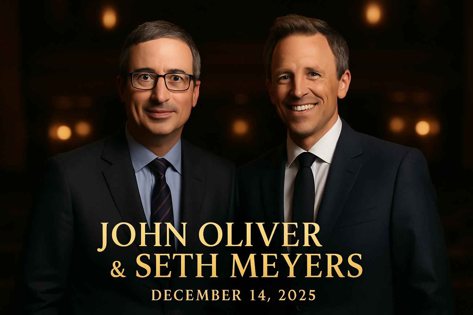 John Oliver & Seth Meyers