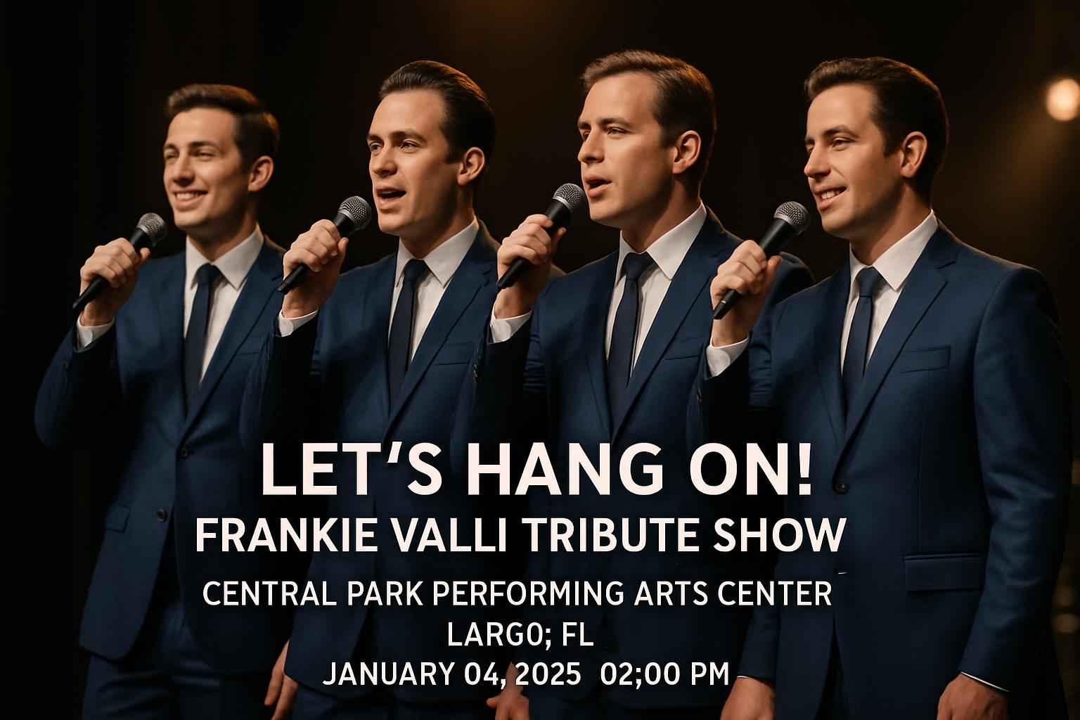 Let’s Hang On! – Frankie Valli Tribute Show