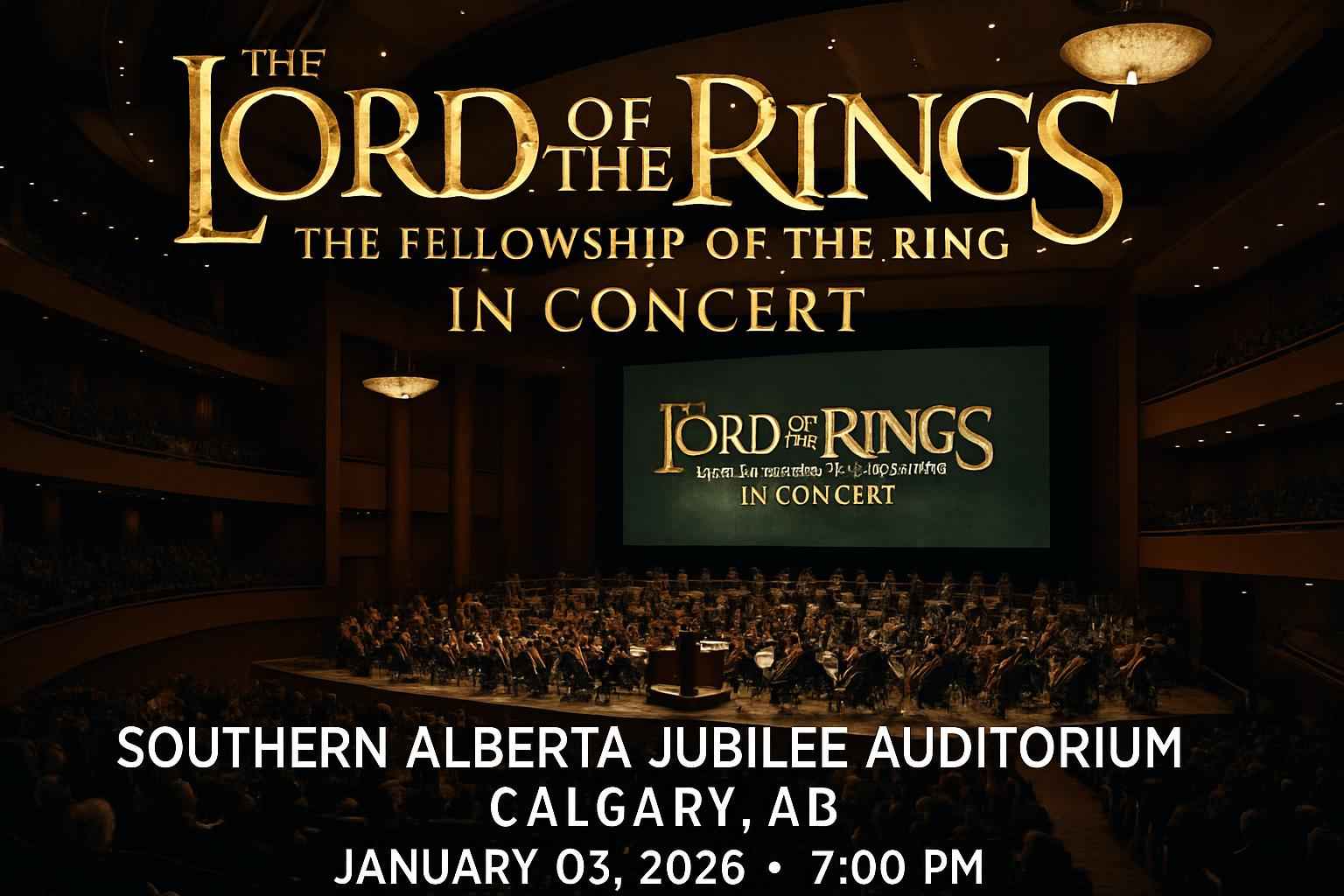 Lord Of The Rings: The Fellowship of the Ring In Concert