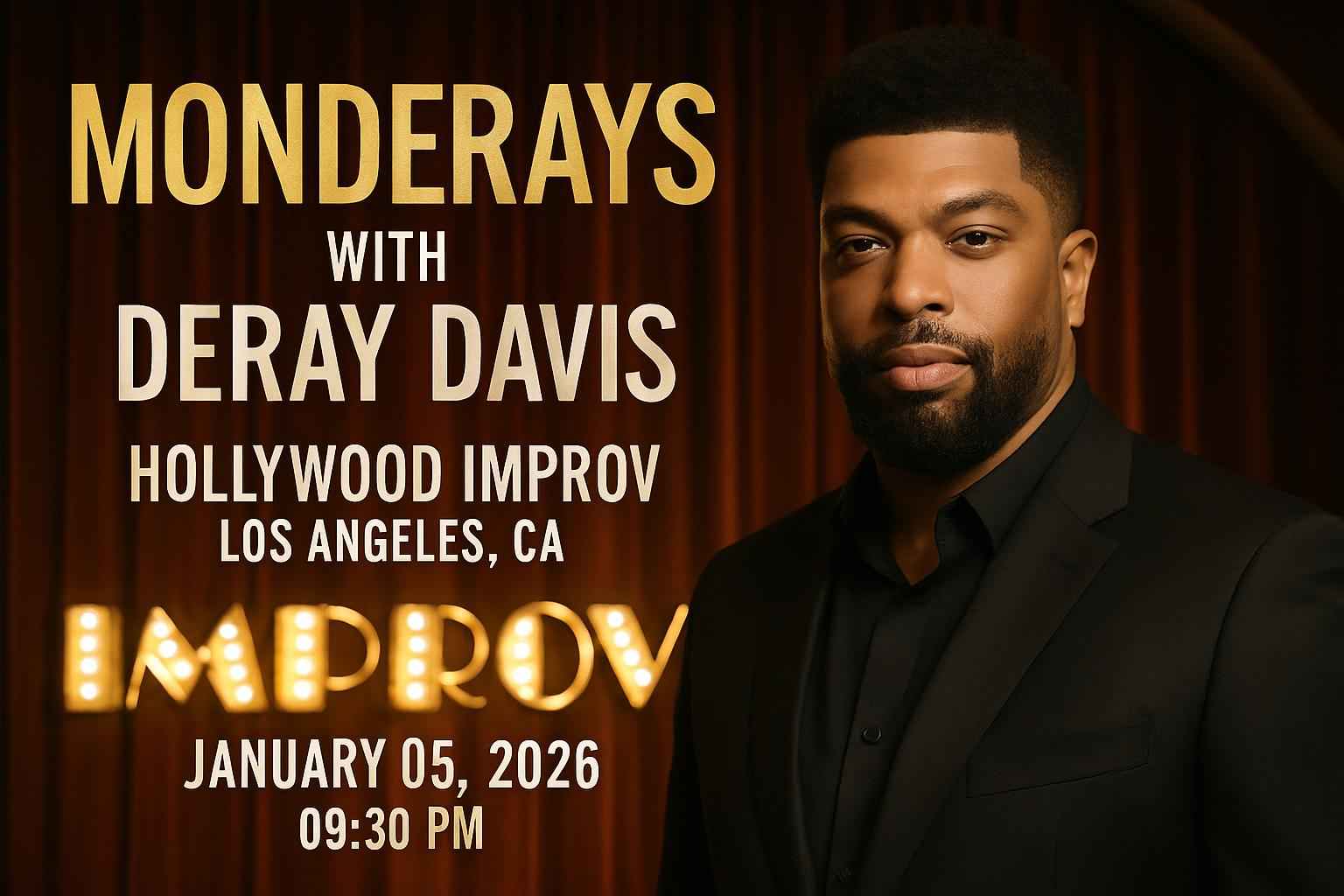 MONDERAYS with Deray Davis