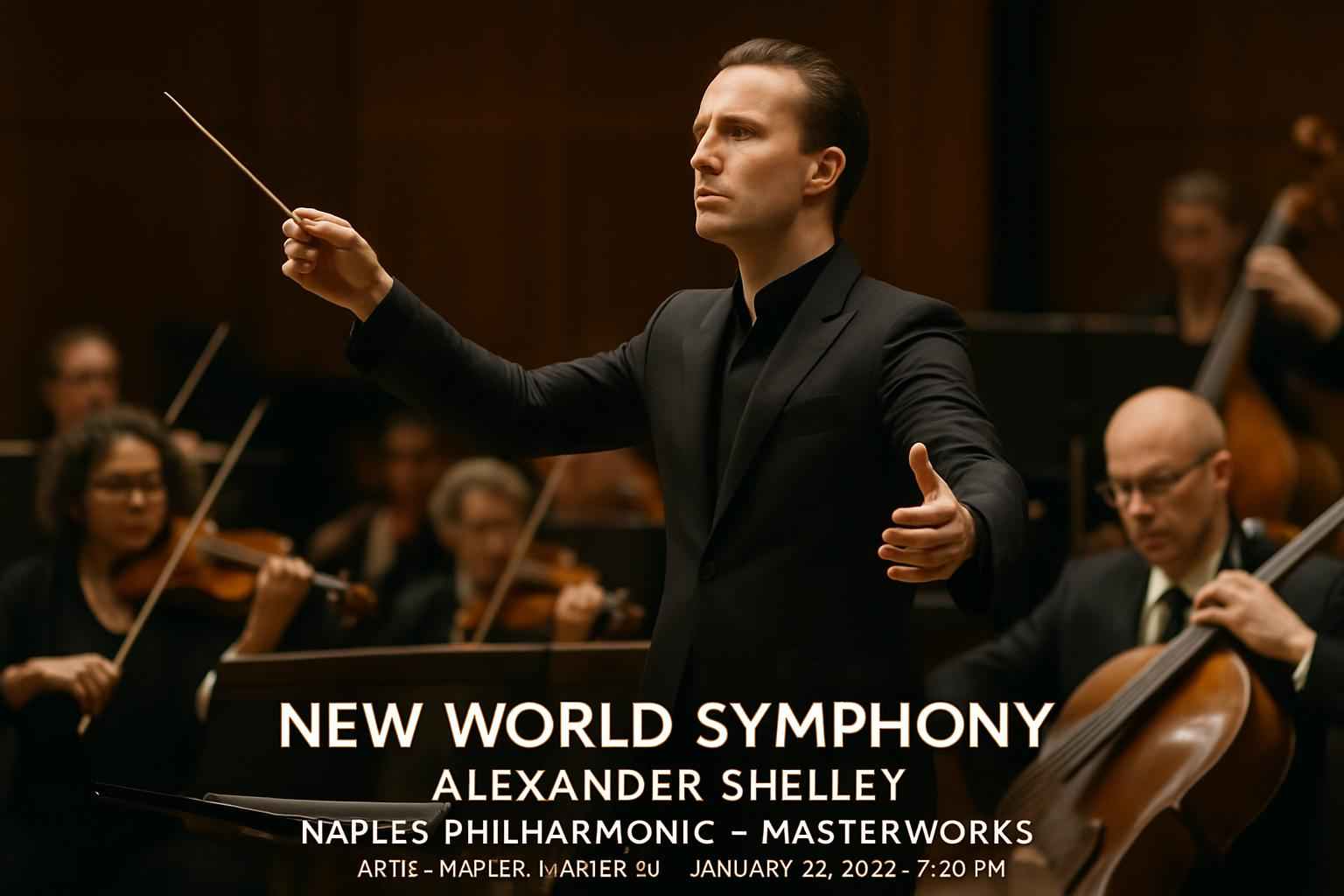 New World Symphony: Alexander Shelley – Naples Philharmonic Masterworks
