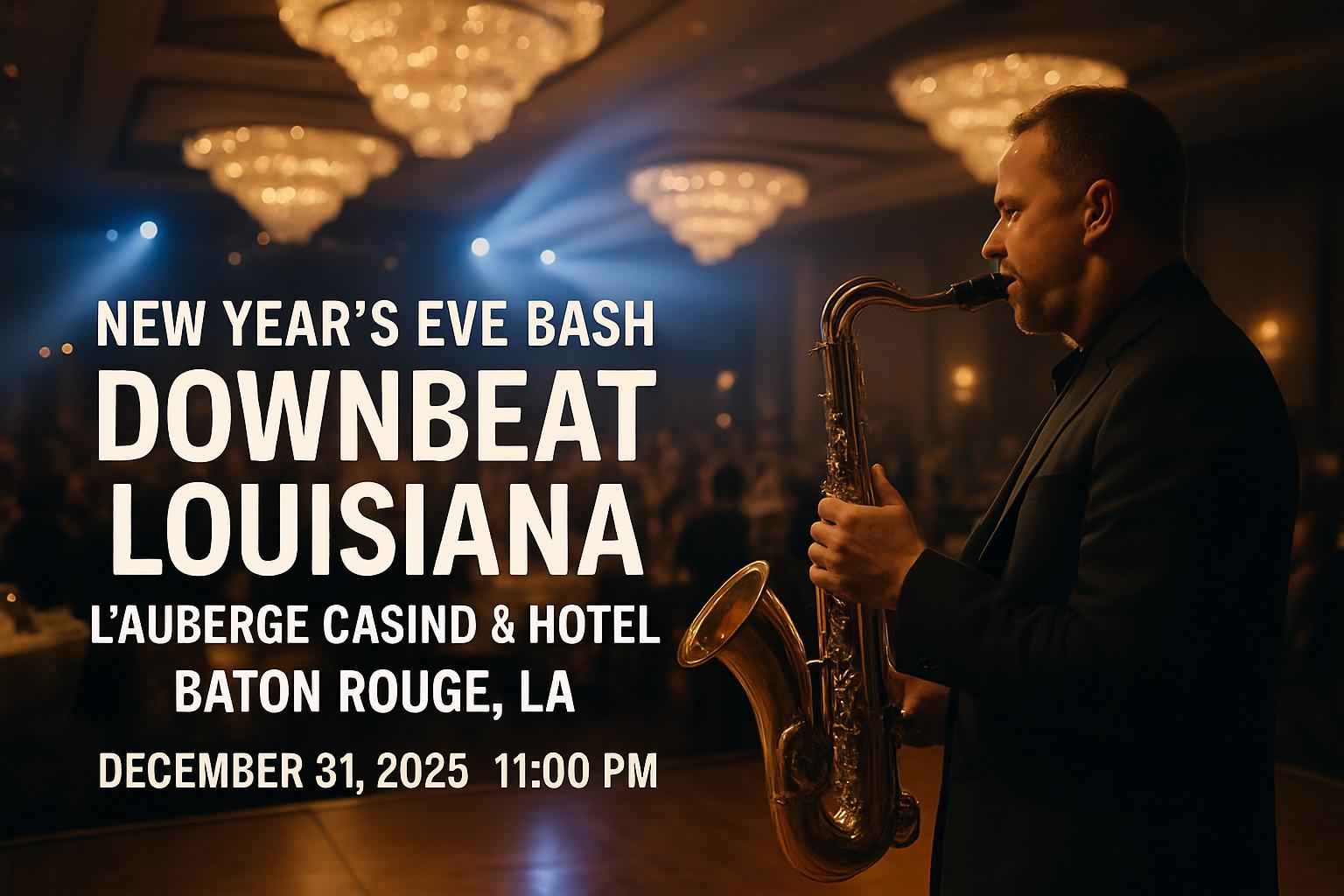 New Years Eve Bash: Downbeat Louisiana