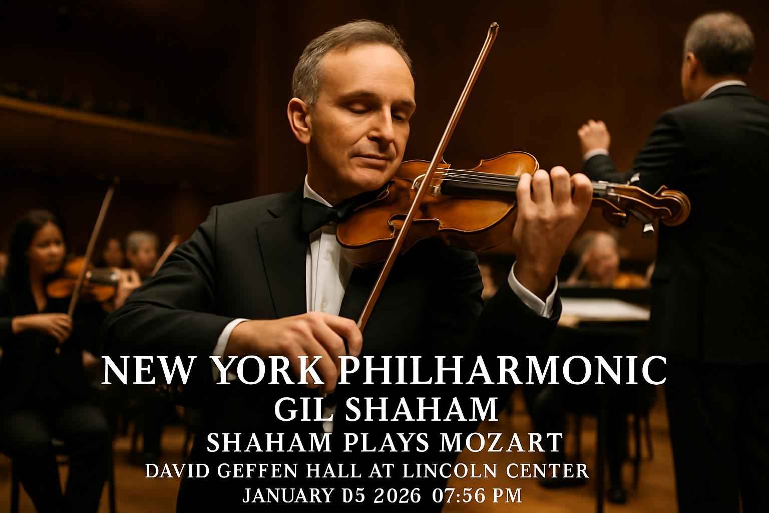 New York Philharmonic: Gil Shaham – Shaham Plays Mozart
