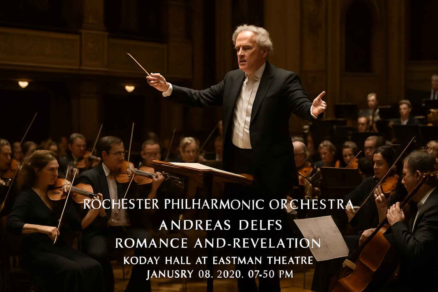 Rochester Philharmonic Orchestra: Andreas Delfs – Romance and Revelation