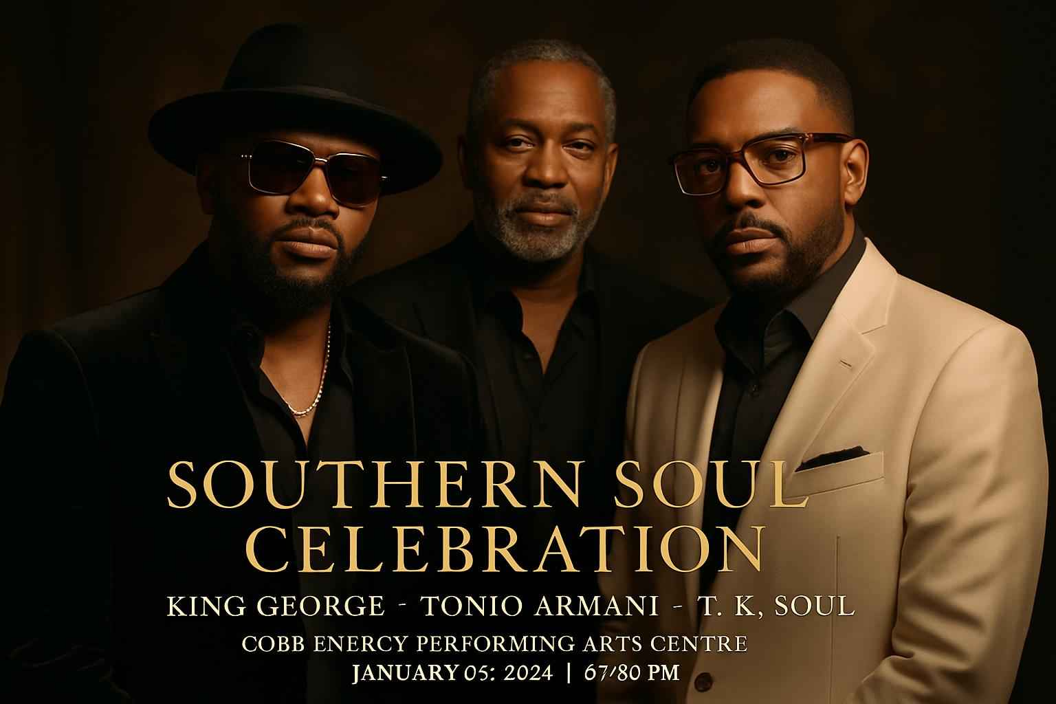 Southern Soul Celebration: King George, Tonio Armani & T.K. Soul