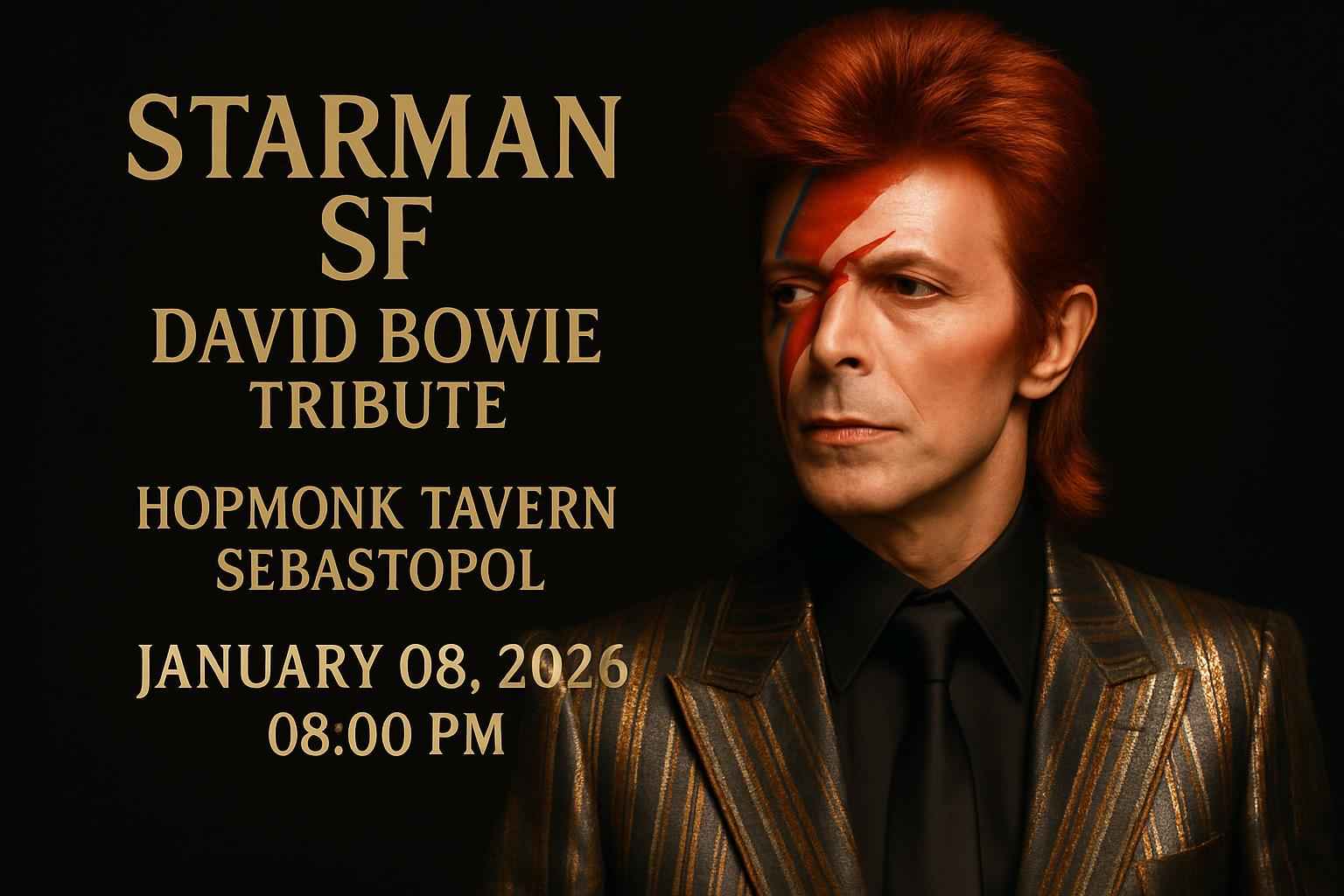 Starman SF – David Bowie Tribute
