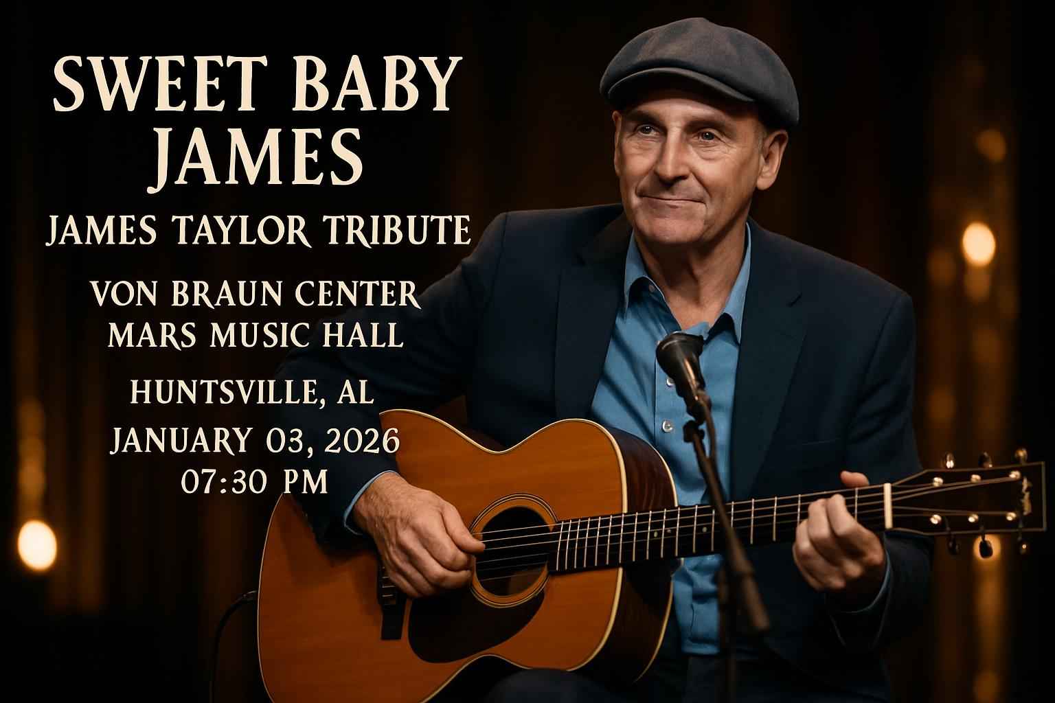 Sweet Baby James – James Taylor Tribute