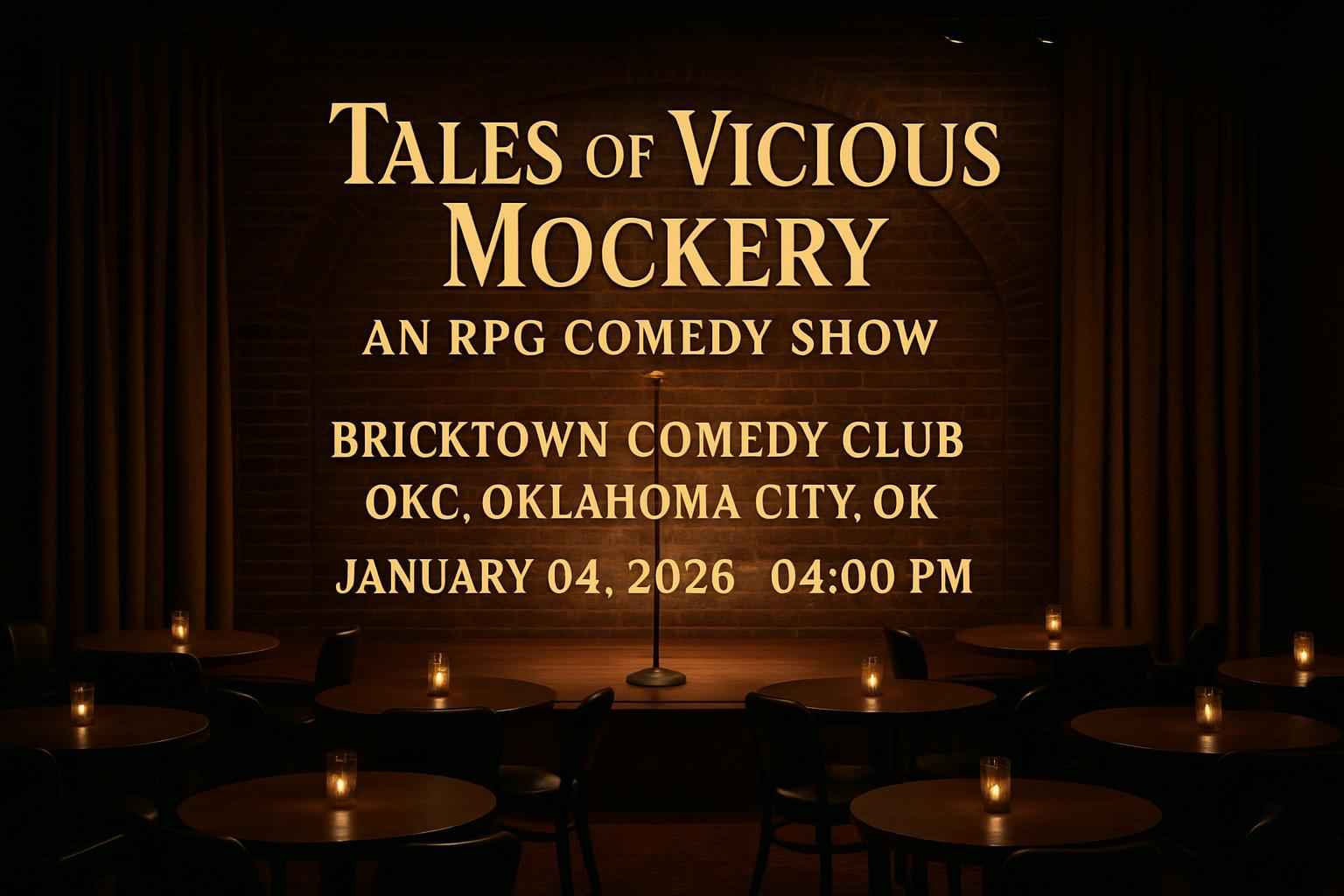 Tales of Vicious Mockery: An RPG Comedy Show