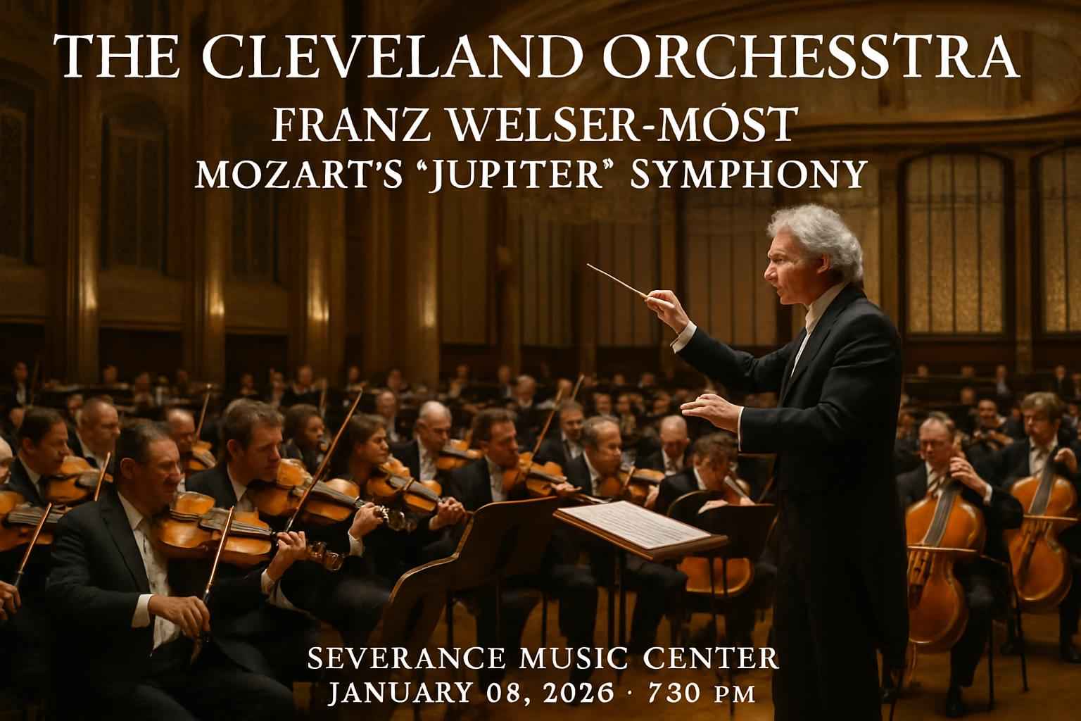 The Cleveland Orchestra: Franz Welser-Most – Mozart’s Jupiter Symphony