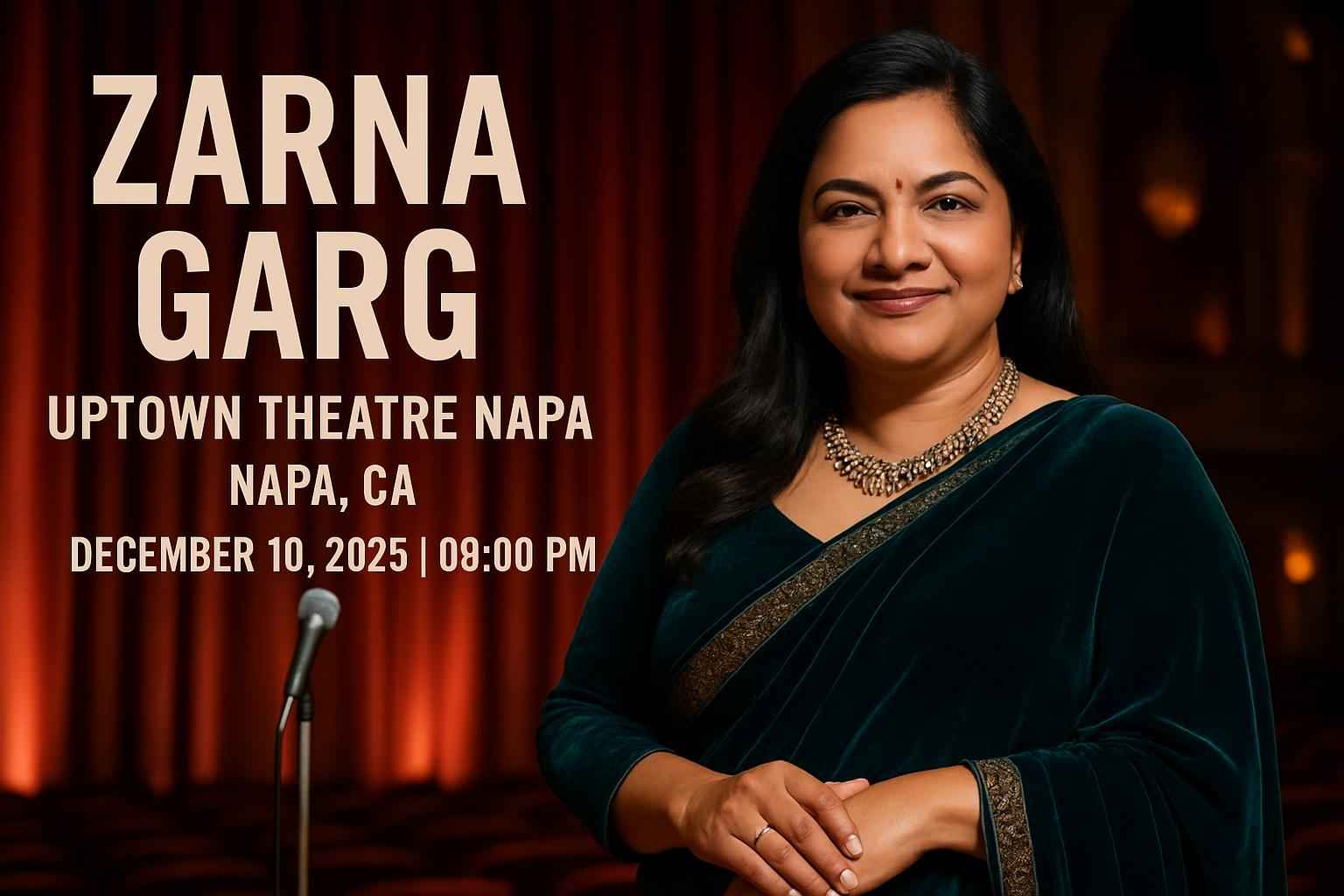 zarna-garg-uptown-theatre-napa