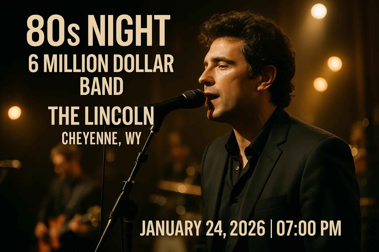 80s Night: 6 Million Dollar Band