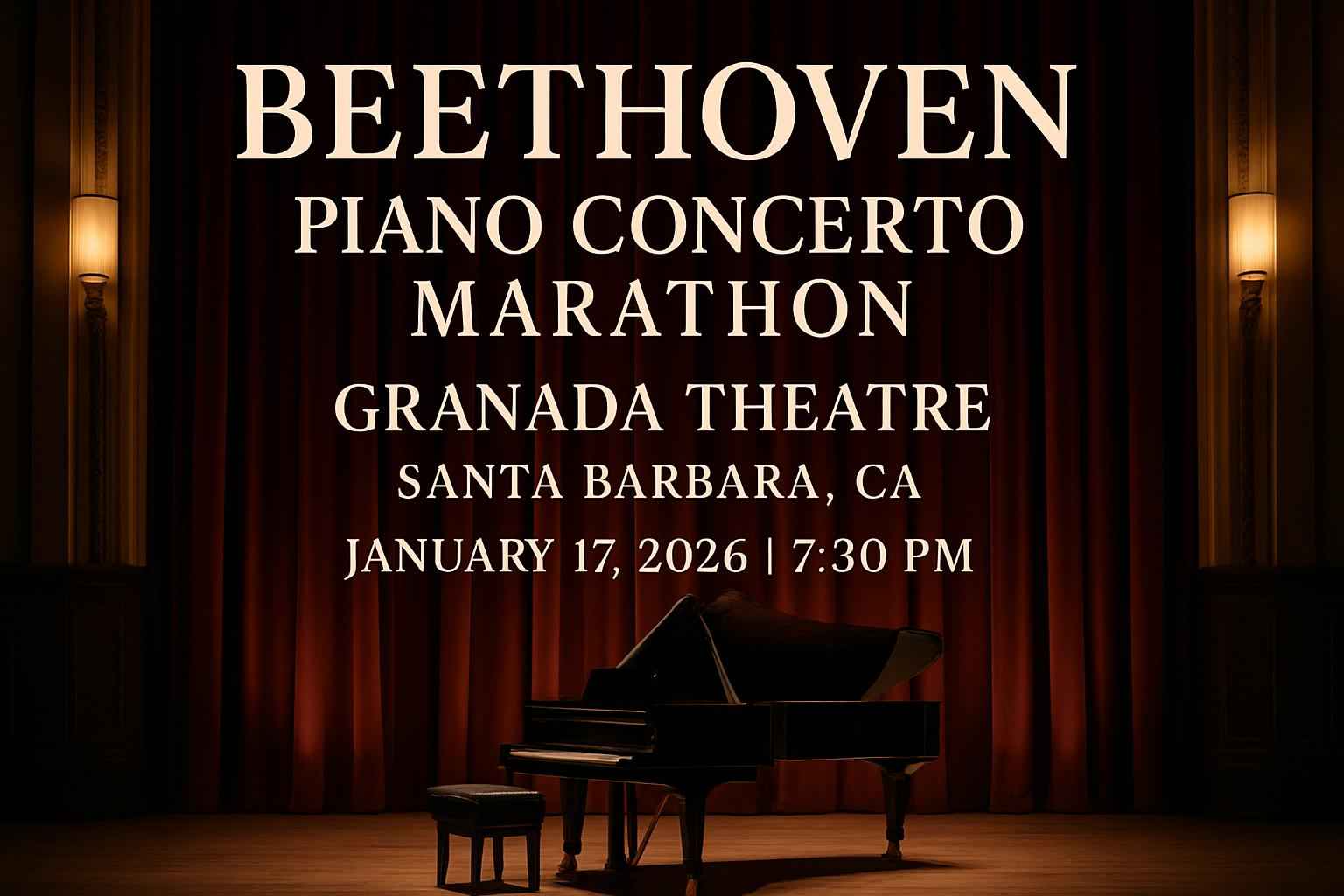 Beethoven Piano Concerto Marathon