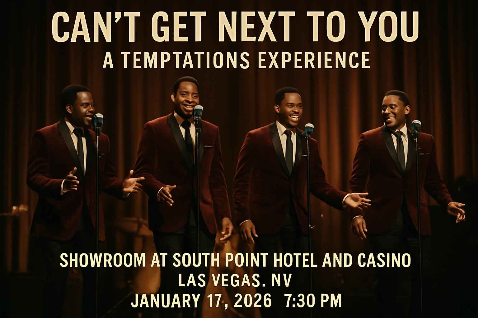 Can’t Get Next To You: A Temptations Experience
