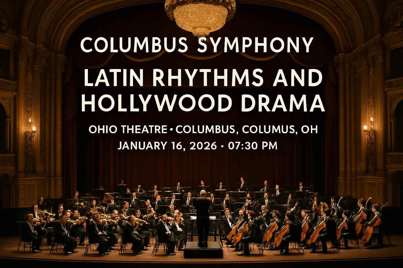 Columbus Symphony: Latin Rhythms and Hollywood Drama