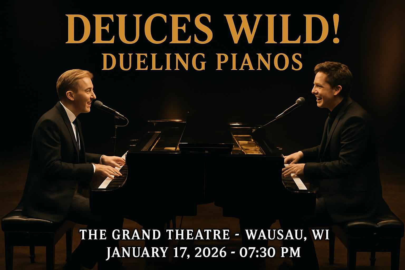 Deuces Wild! Dueling Pianos