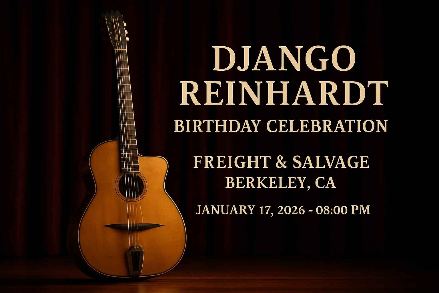 Django Reinhardt Birthday Celebration