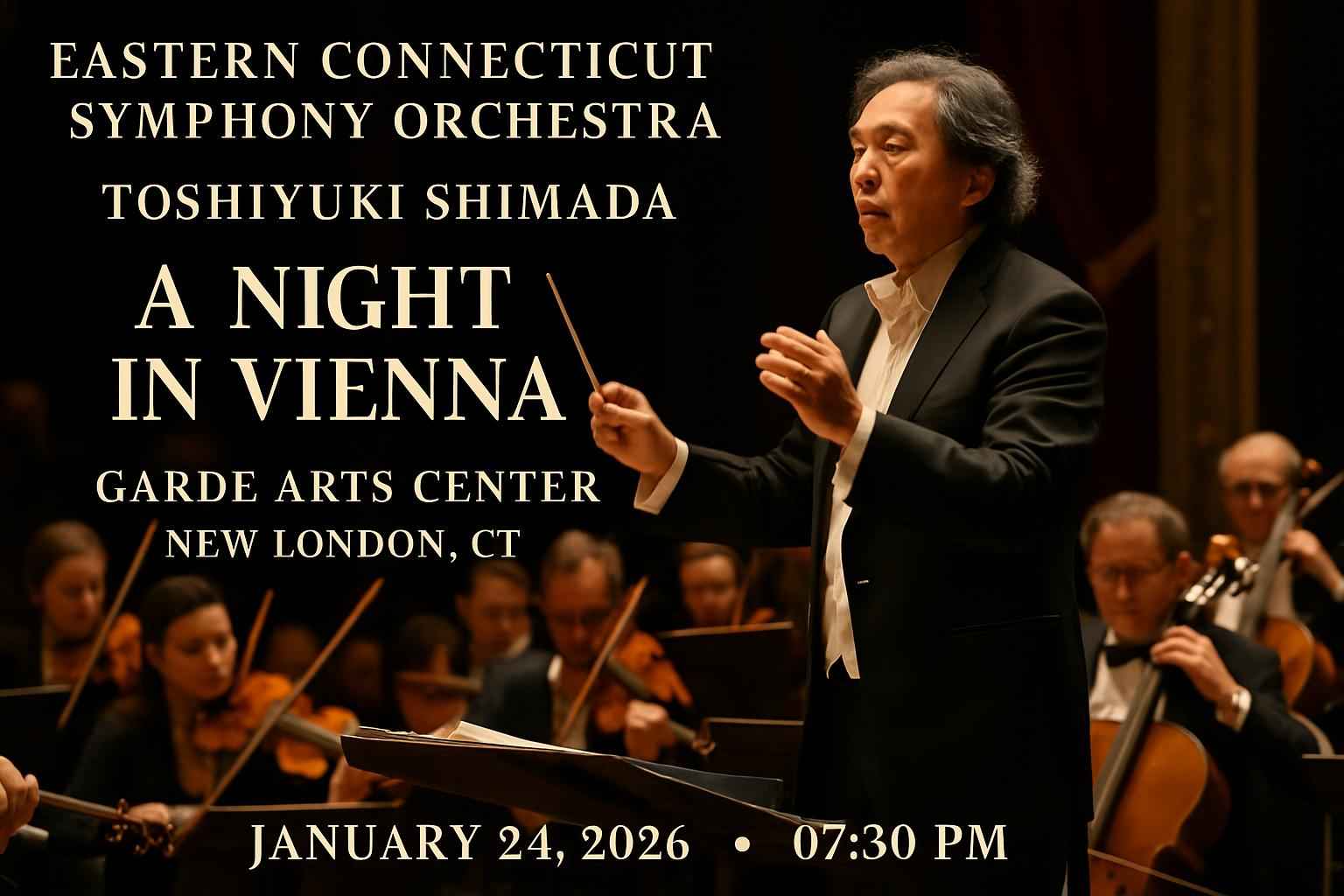 Eastern Connecticut Symphony Orchestra: Toshiyuki Shimada – A Night In Vienna