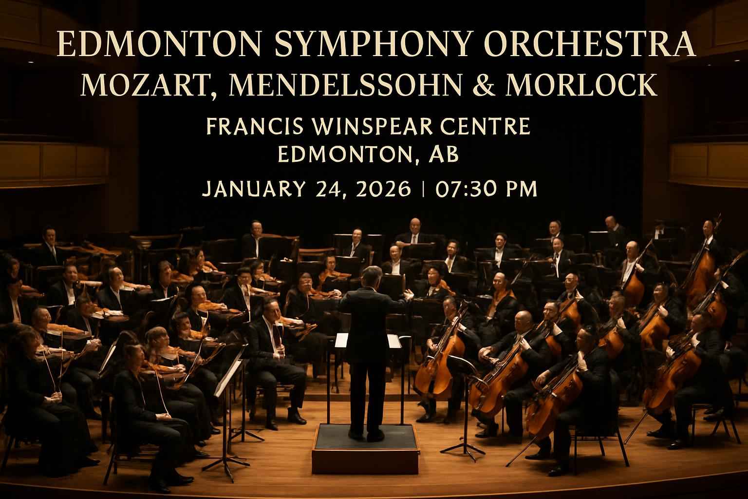 Edmonton Symphony Orchestra: Mozart, Mendelssohn & Morlock