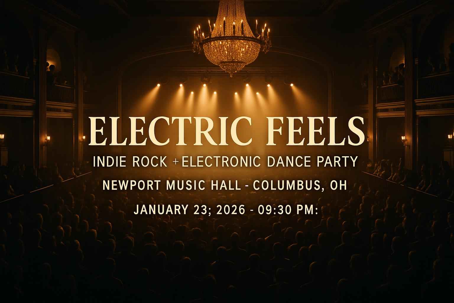 Electric Feels: Indie Rock & Electronic Dance Party