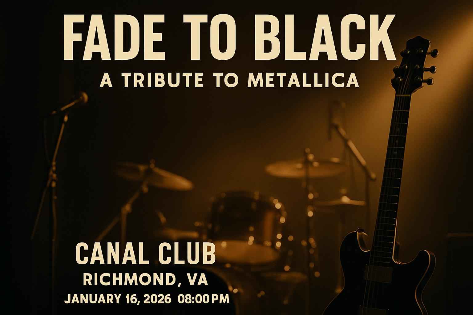 Fade To Black – A Tribute To Metallica