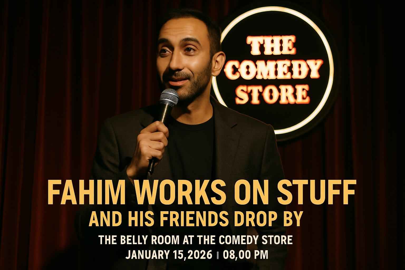 Fahim Works On Stuff and His Friends Drop By