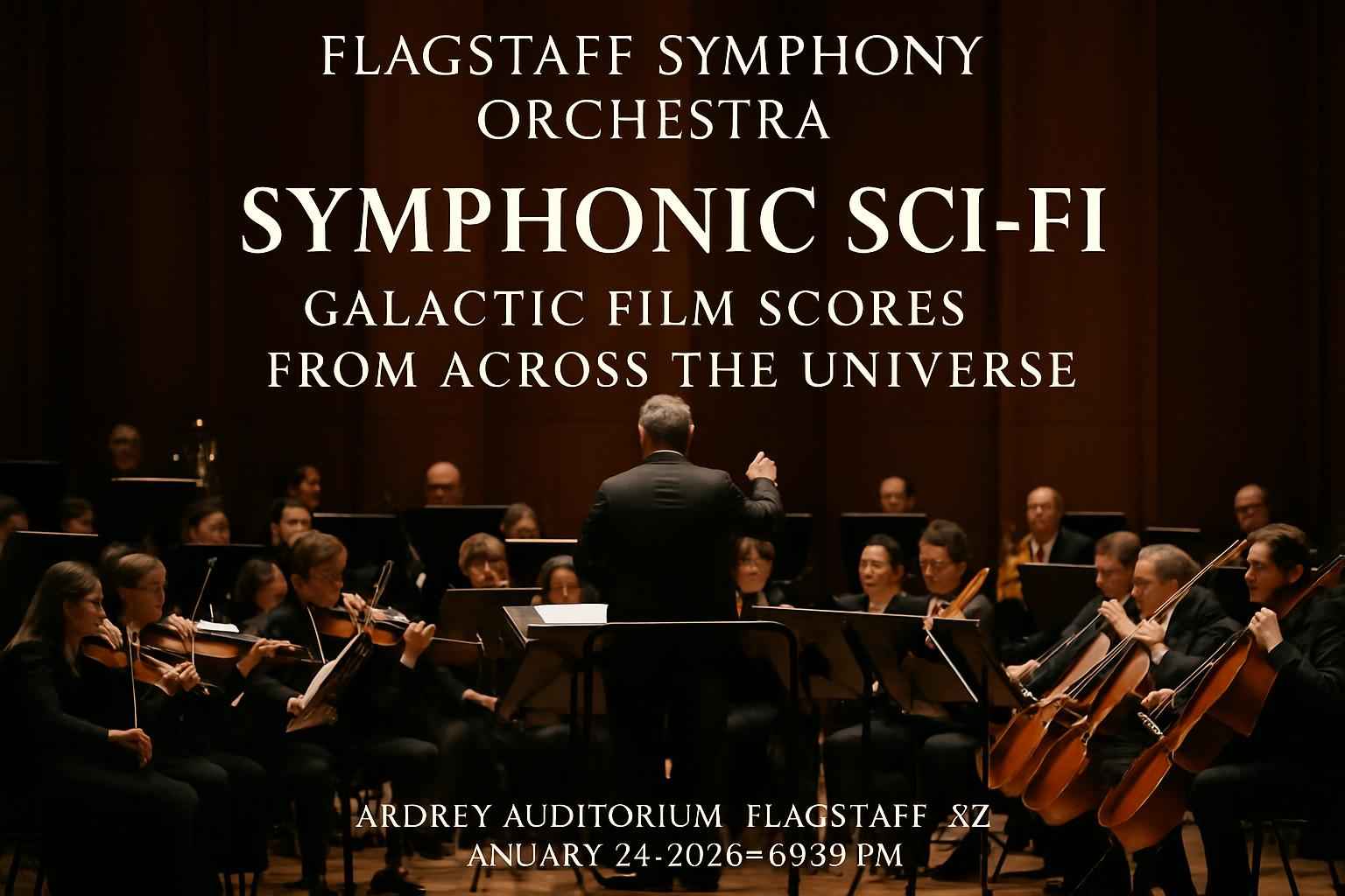 Flagstaff Symphony Orchestra: Symphonic Sci-Fi – Galactic Film Scores from Across the Universe