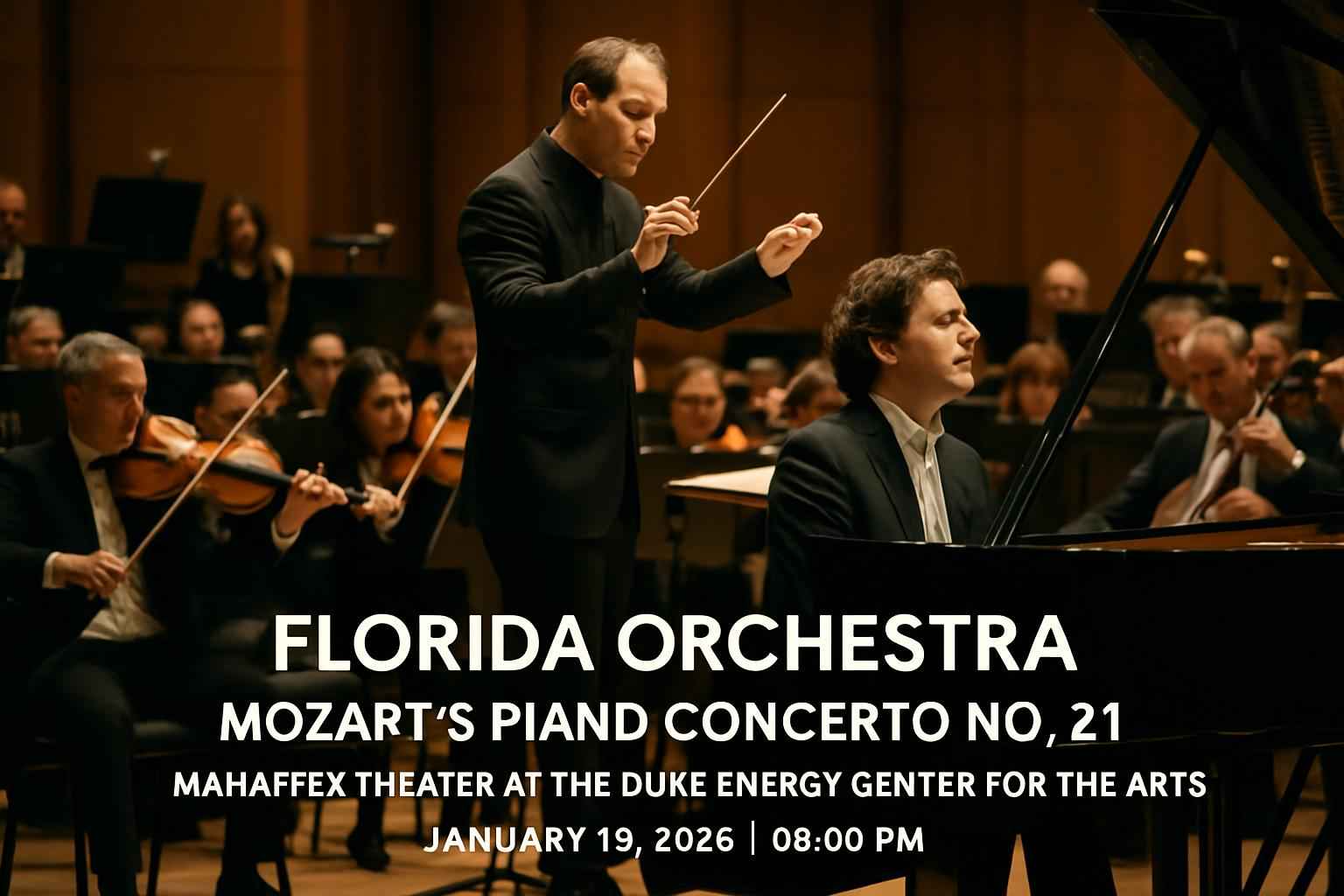 Florida Orchestra: Mozart’s Piano Concerto No. 21
