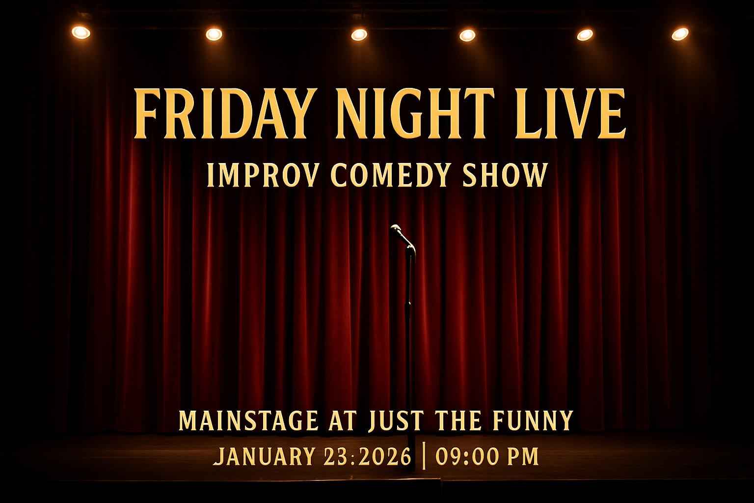 Friday Night Live – Improv Comedy Show