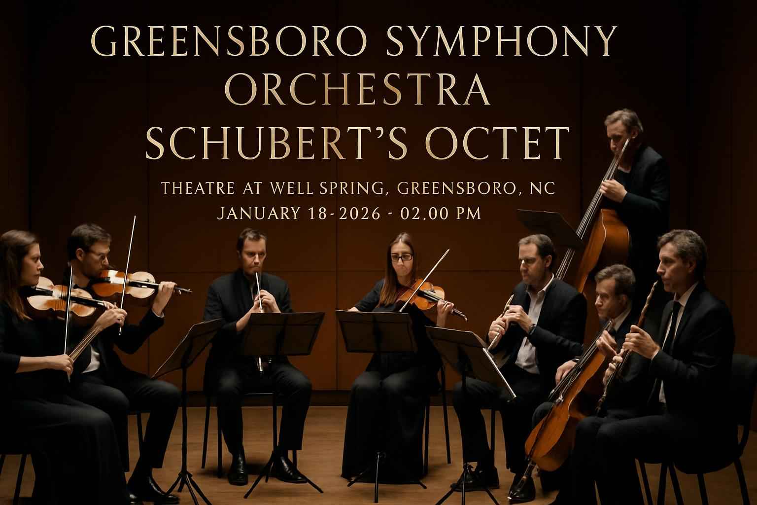 Greensboro Symphony Orchestra: Schubert’s Octet