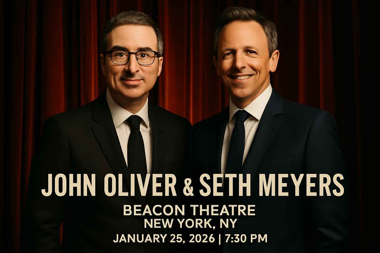 John Oliver & Seth Meyers