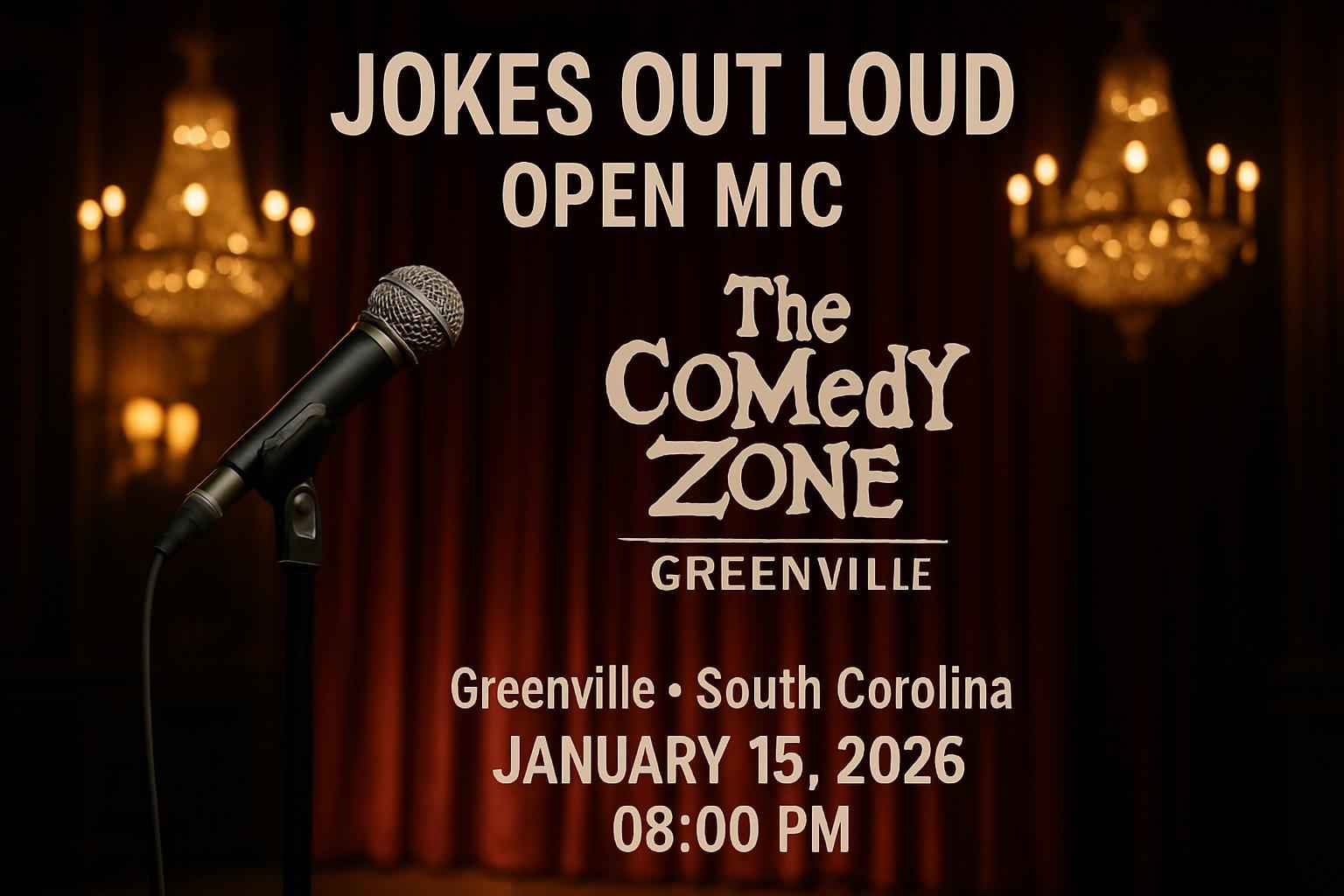Jokes Out Loud Open Mic