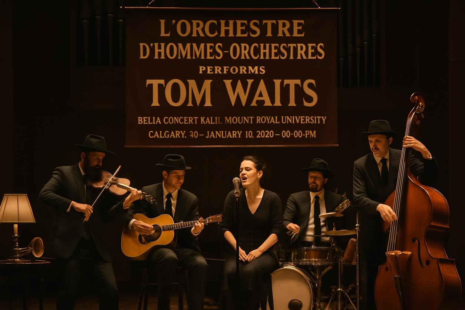 L’Orchestre D’hommes-Orchestres Performs Tom Waits