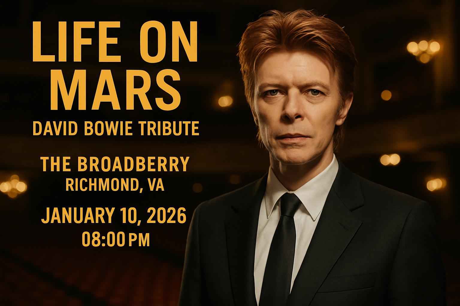 Life On Mars – David Bowie Tribute