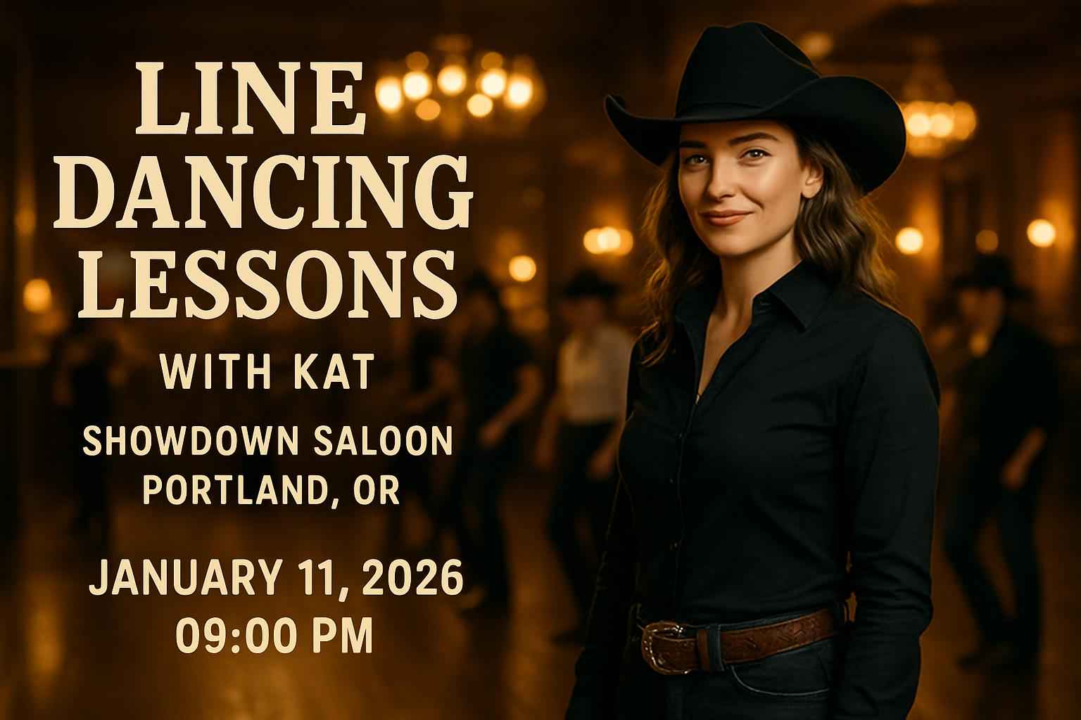 Line Dancing Lessons with Kat