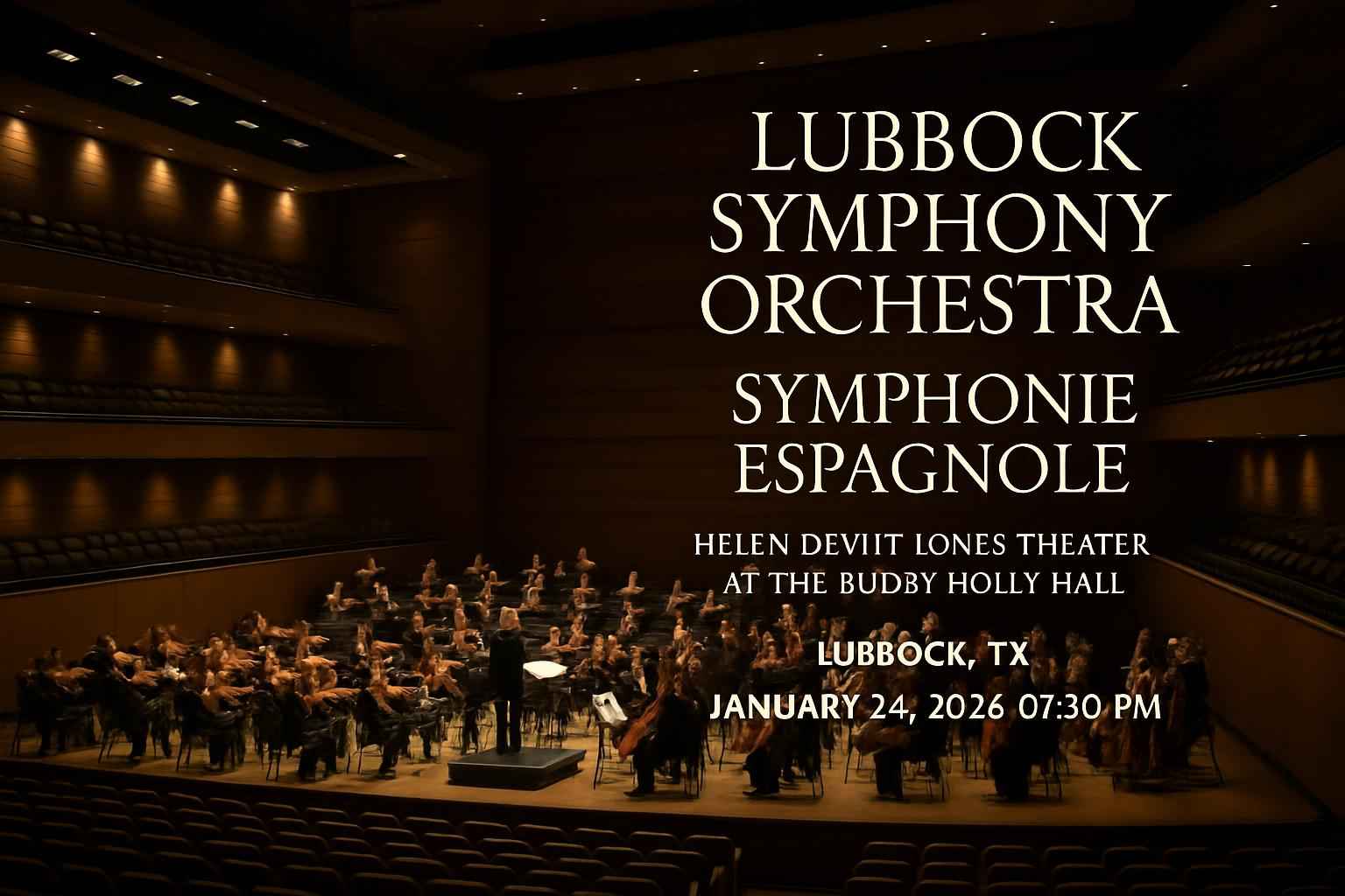 Lubbock Symphony Orchestra: Symphonie Espagnole