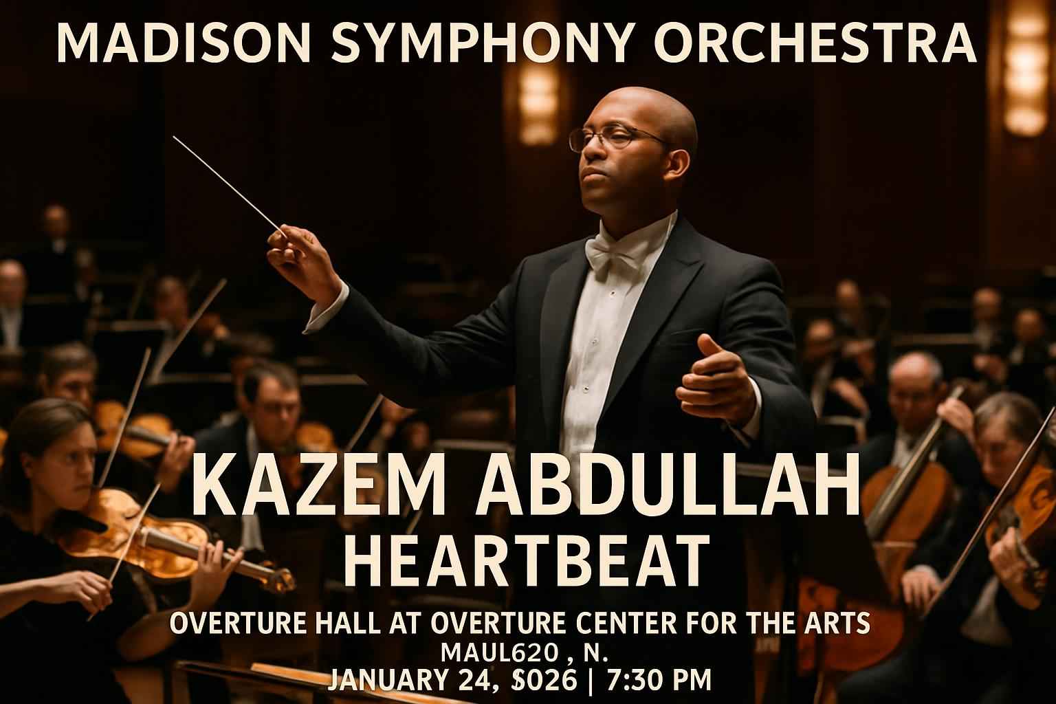 Madison Symphony Orchestra: Kazem Abdullah – Heartbeat