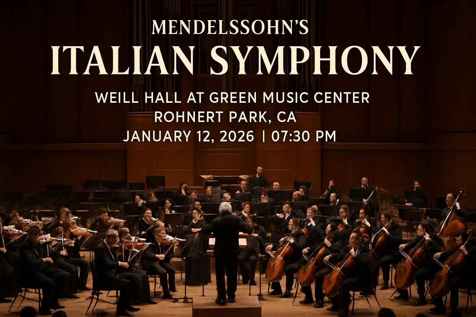 Mendelssohn’s Italian Symphony