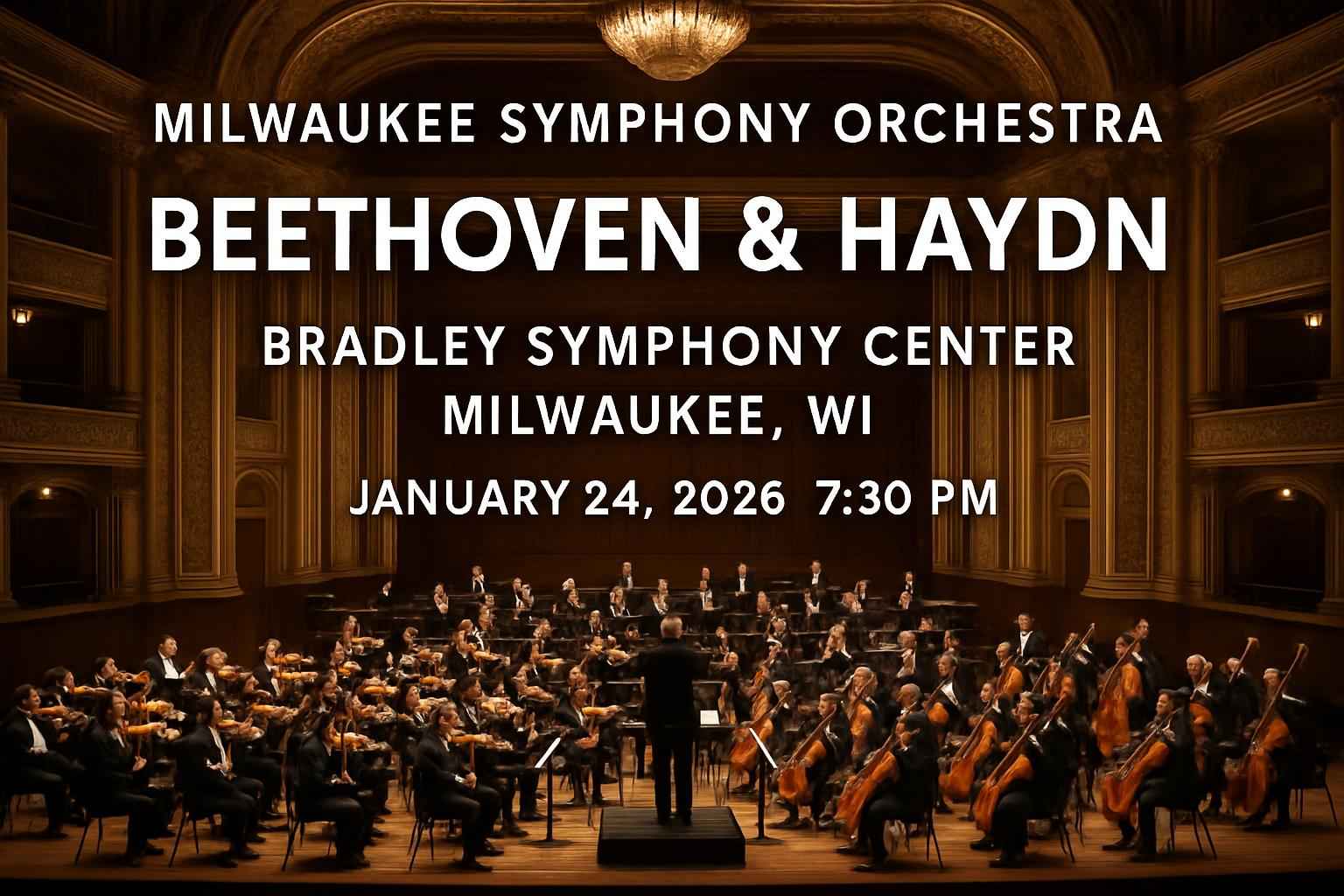 Milwaukee Symphony Orchestra: Beethoven & Haydn