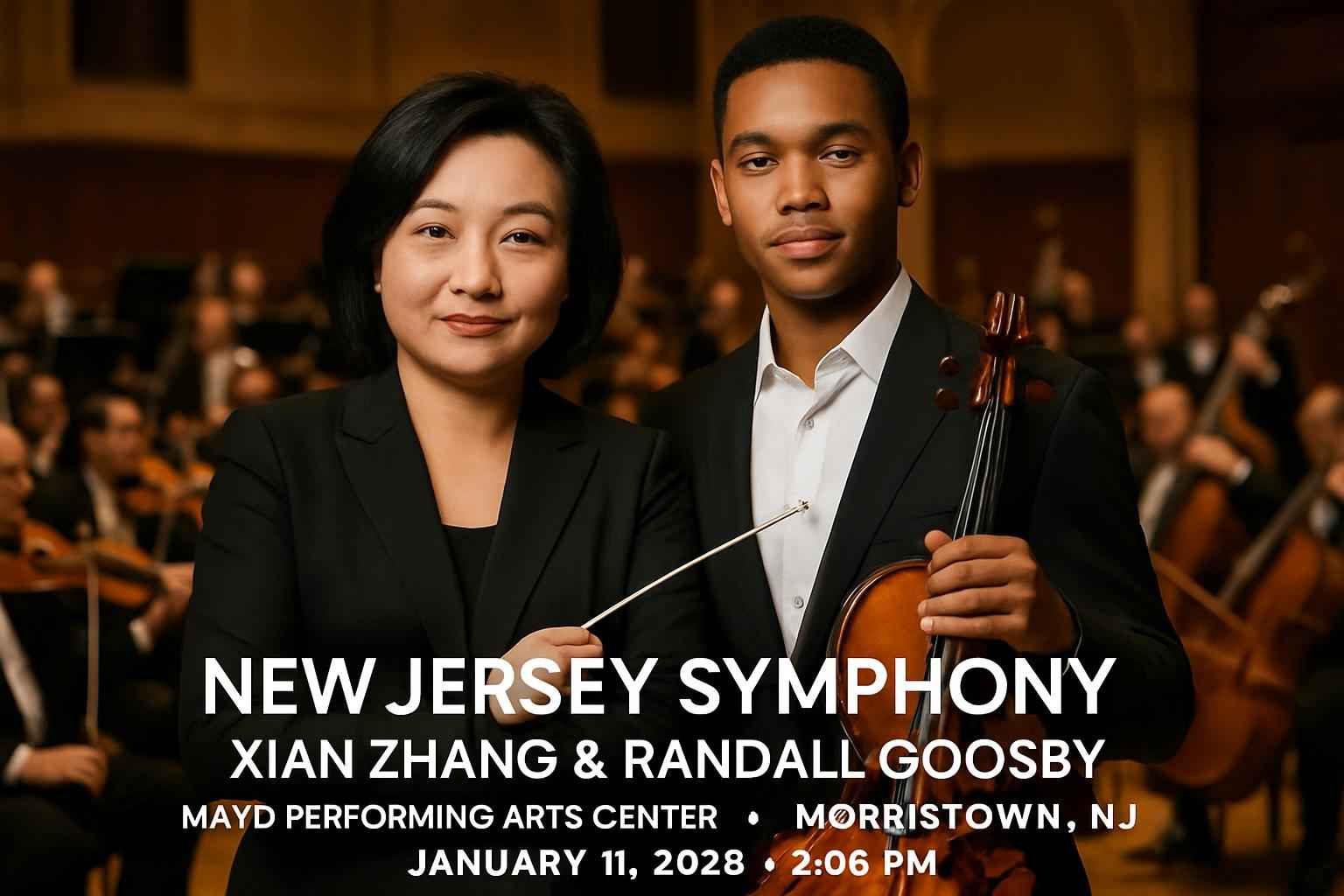 New Jersey Symphony: Xian Zhang & Randall Goosby