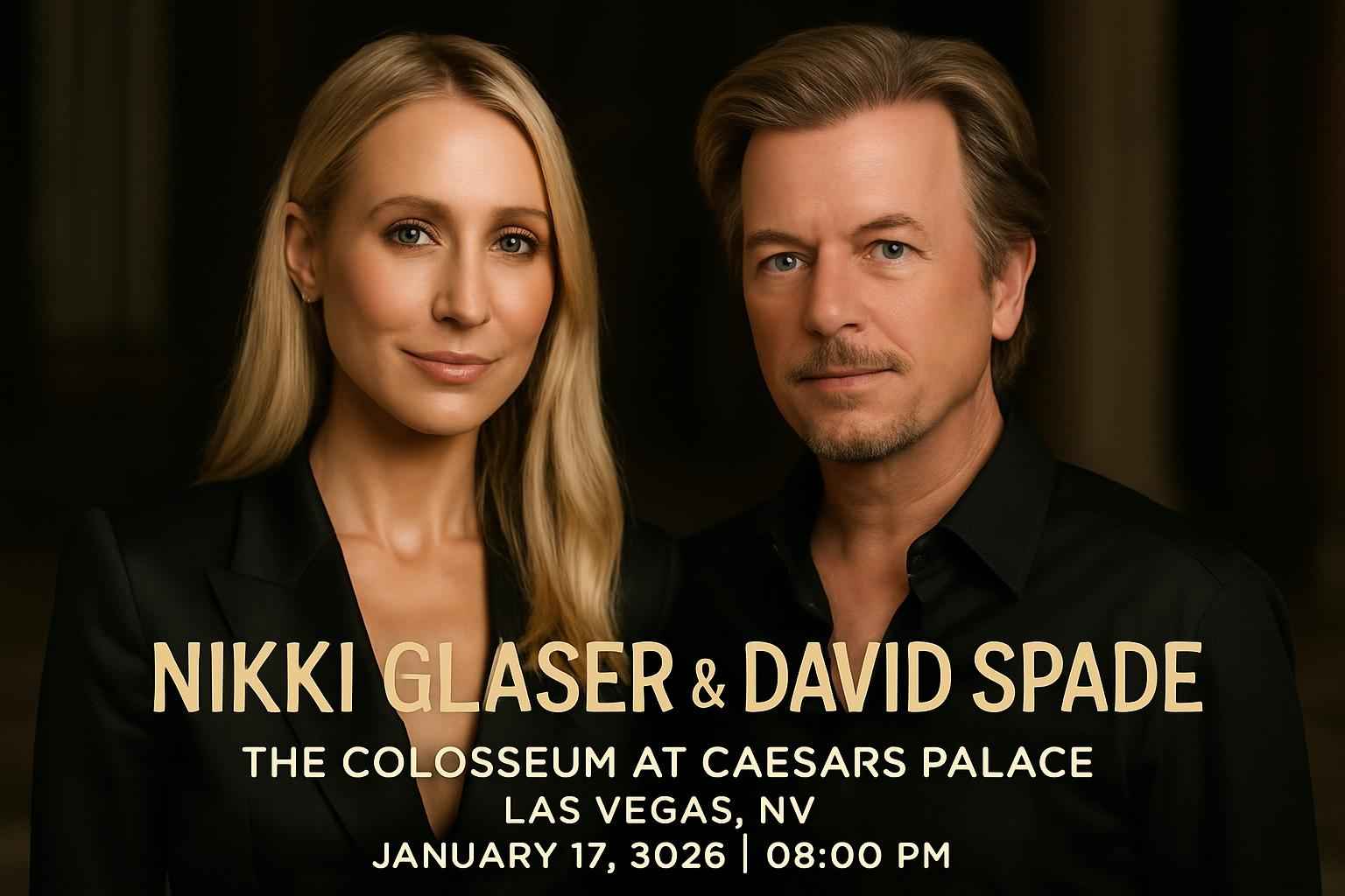 Nikki Glaser & David Spade