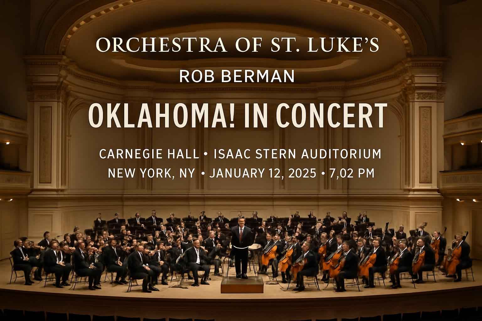 Orchestra Of St. Luke’s: Rob Berman – Oklahoma! in Concert