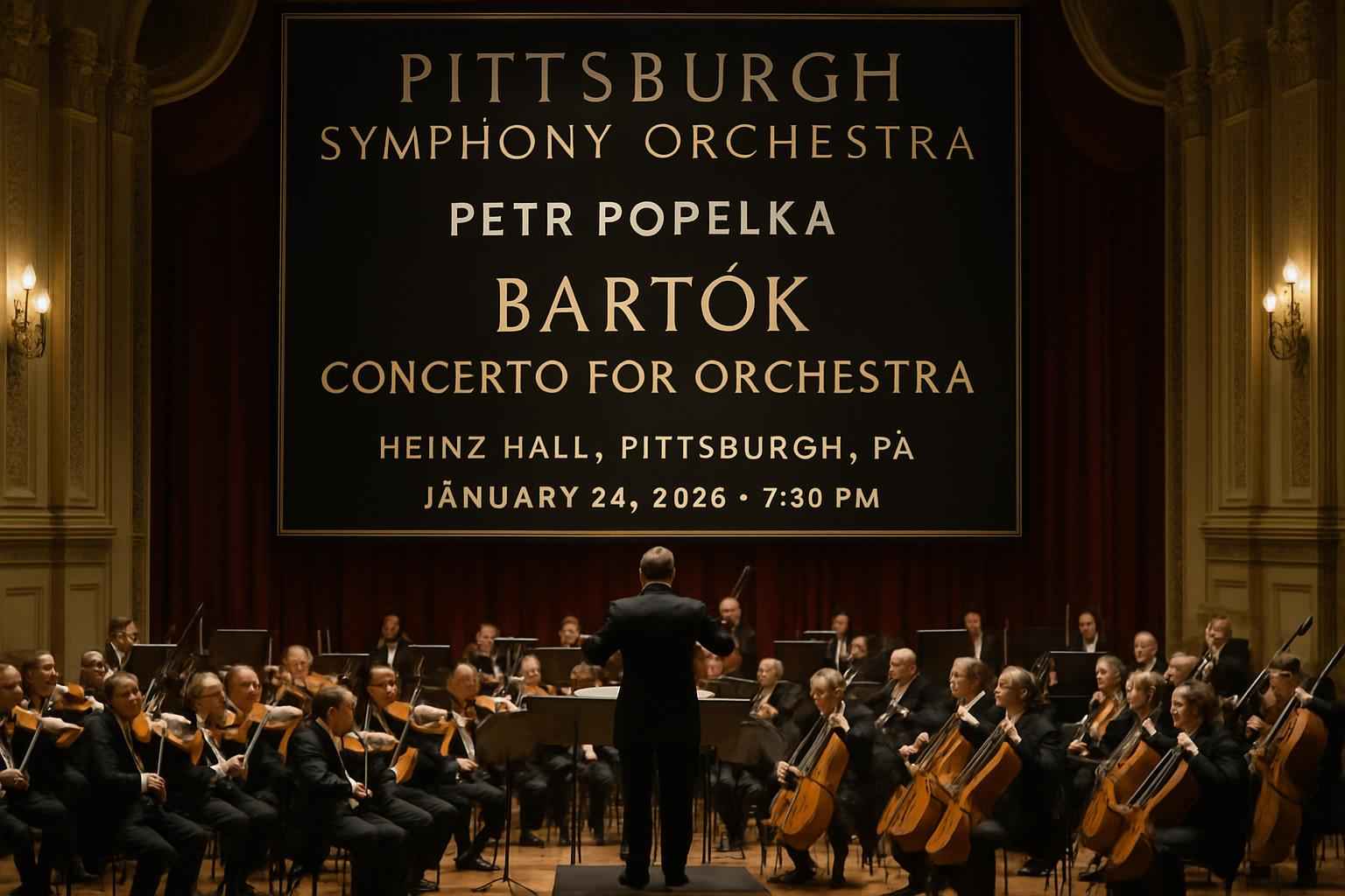 Pittsburgh Symphony Orchestra: Petr Popelka – Bartok Concerto For Orchestra