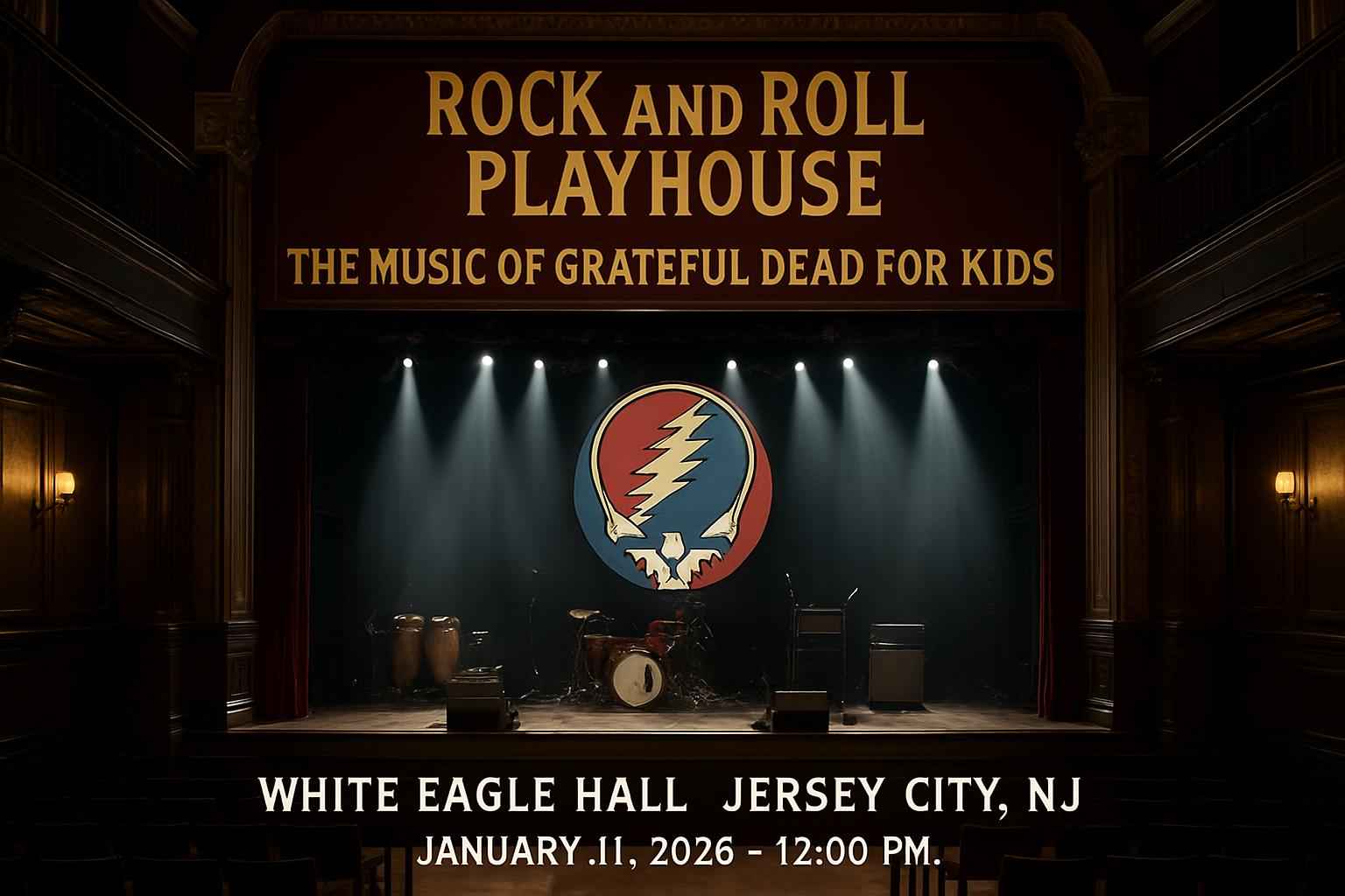 Rock and Roll Playhouse – The Music of Grateful Dead for Kids