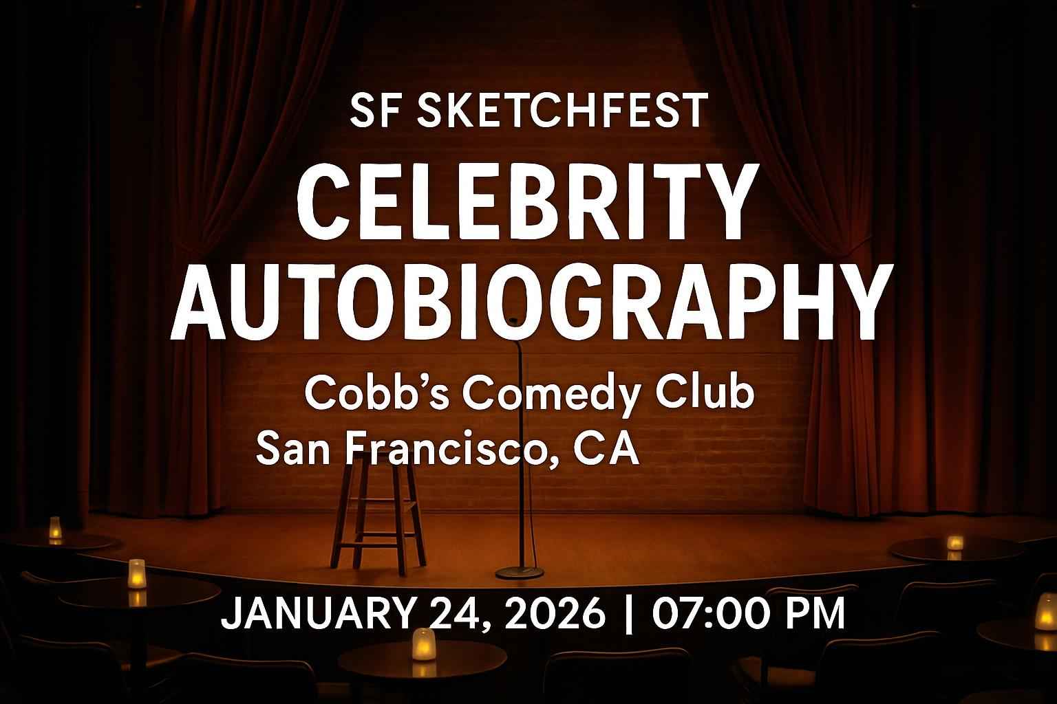 SF Sketchfest: Celebrity Autobiography