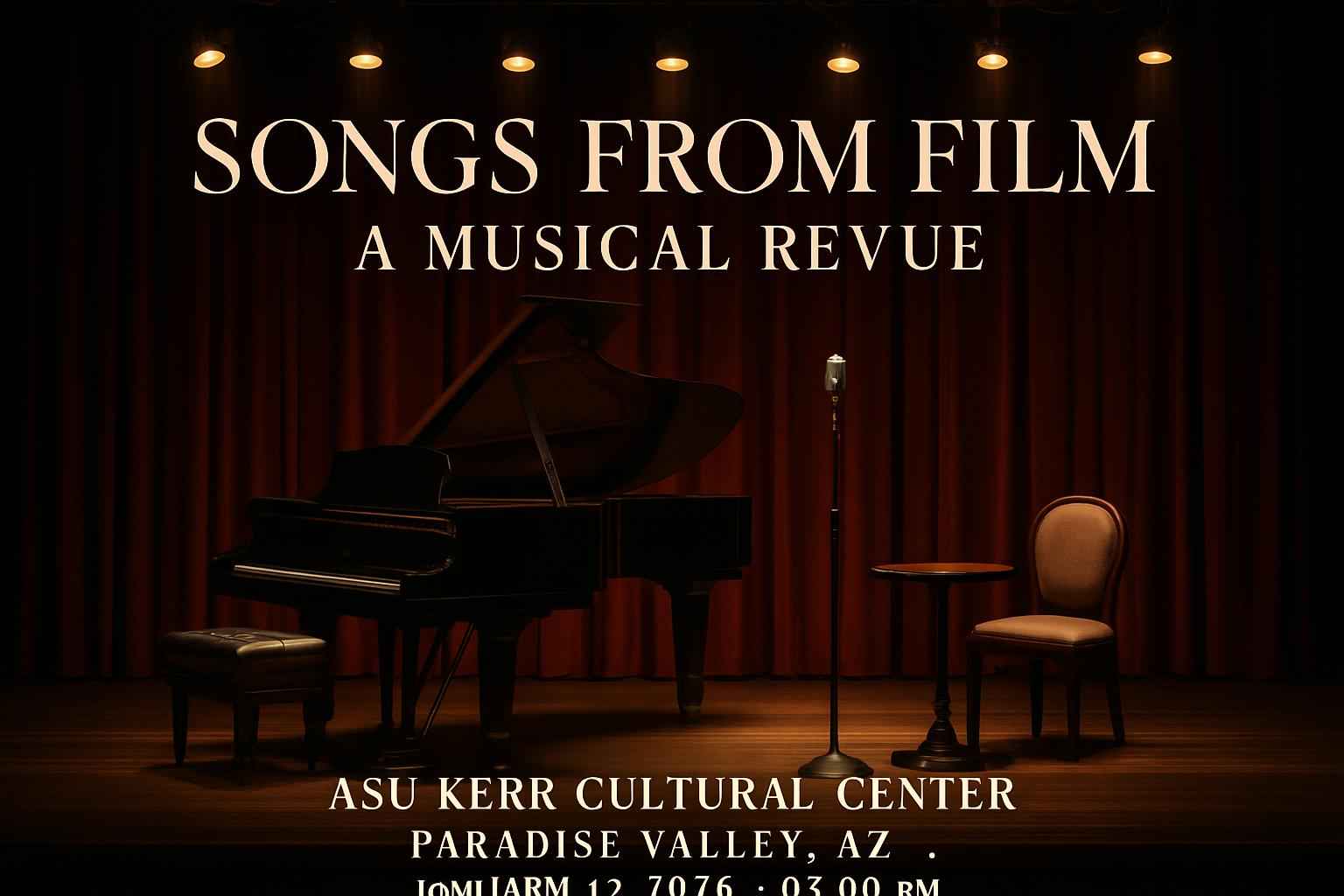 Songs from Film: A Musical Revue