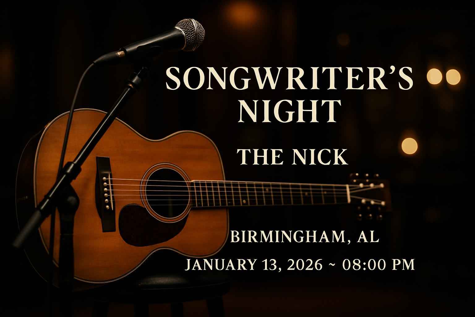 Songwriter’s Night